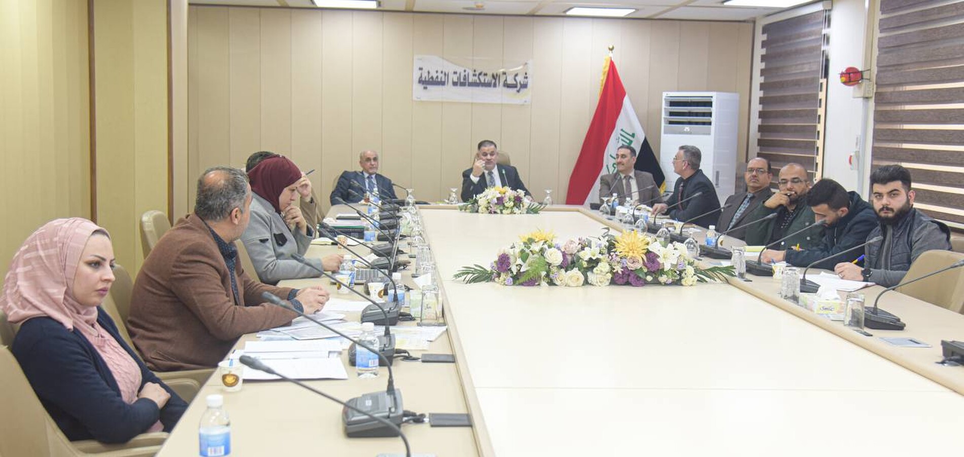 مدير عام الشركة : وجهنا بدعم فرقنا الزلزالية بالمعدات والاجهزة الحديثة لتضاهي الشركات العالمية الرصينة