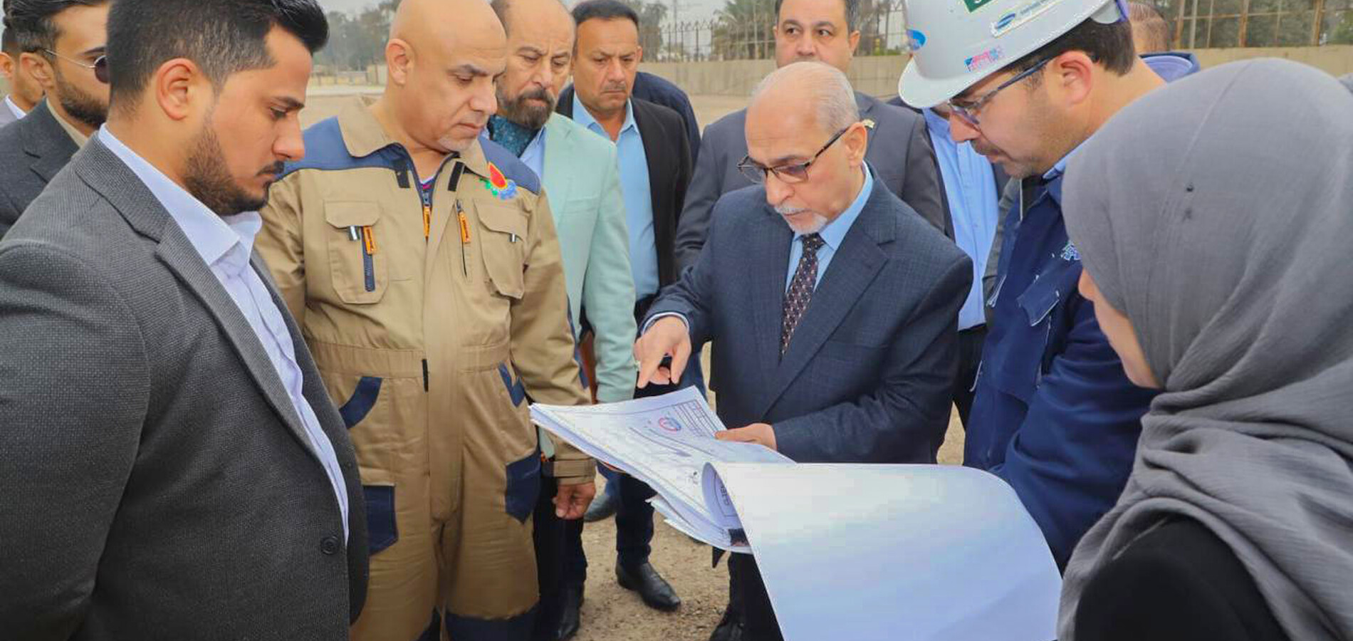 OEC Director General Visits New Aircraft Maintenance and Accommodation Center at HEESCO