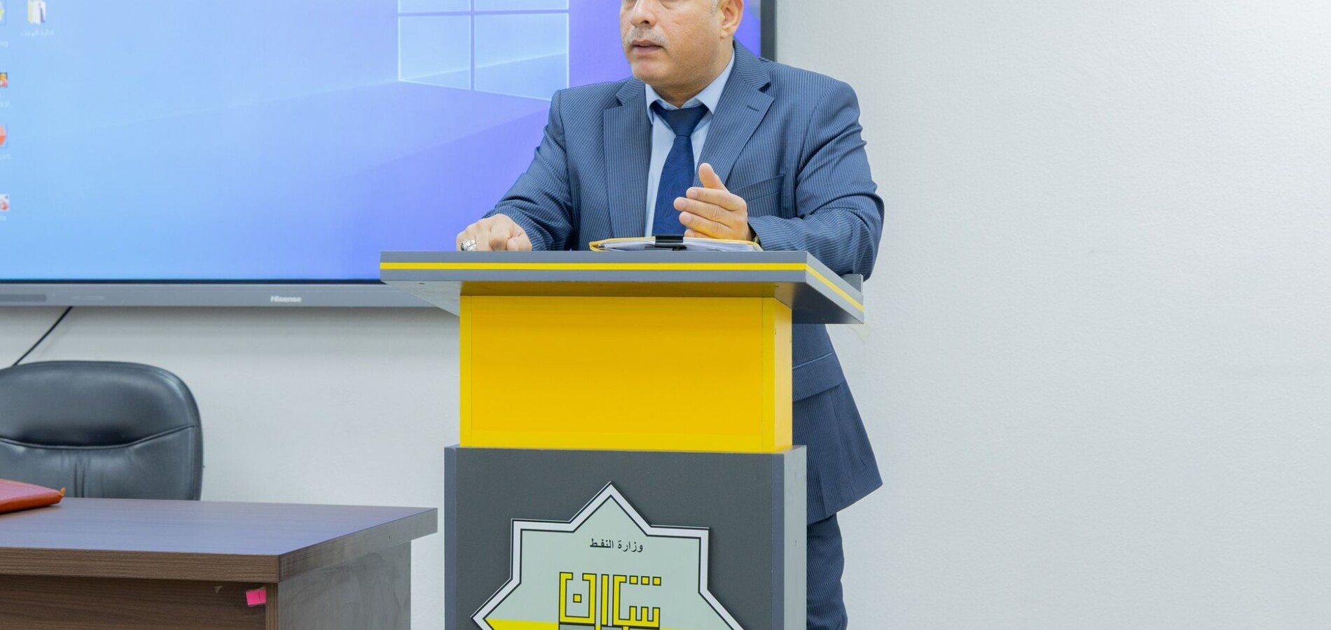 الاستكشافات النفطية تقدّم محاضرات تخصصية لطلبة قسم اقتصاديات النفط والغاز في جامعة النسور