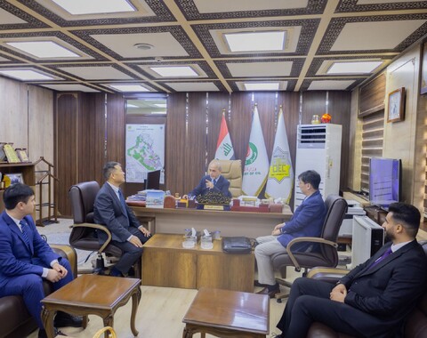 مدير عام شركة الاستكشافات النفطية يبحث تعزيز التعاون مع شركة Antonoil للخدمات النفطية..