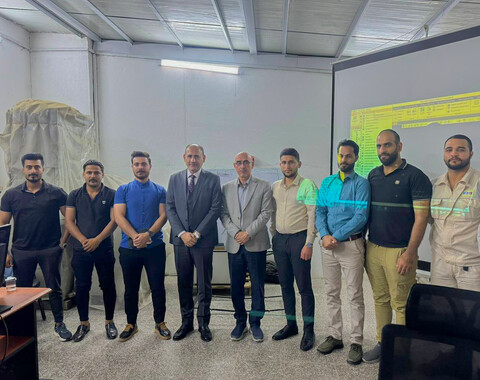 شركة الاستكشافات النفطية تقيم دورة تدريبية بعنوان "petrel" ضمن التعاون مع نقابة الجيولوجيين العراقيين