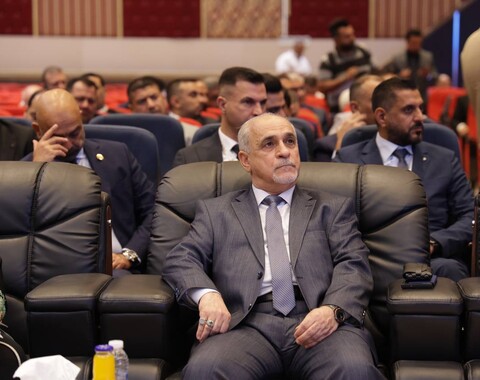 مدير عام شركة الاستكشافات النفطية يحضر افتتاح اعمال مؤتمر العراق الدولي الأول للمشاريع النفطية وجولات التراخيص