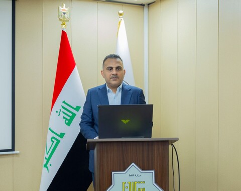 الاستكشافات النفطية تعقد ندوة تثقيفية حول التبرع الطوعي لدعم عوائل شهداء وجرحى الحـ.ـشد الشـ.ـعبي..