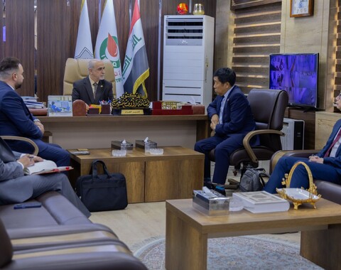 شركة الاستكشافات النفطية تبحث تعزيز التعاون مع شركة UEG الصينية