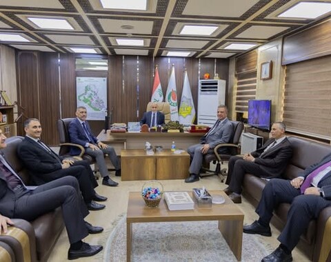 مدير عام شركة الاستكشافات النفطية يستقبل المهنئين بمناسبة عودته من الديار المقدسة..