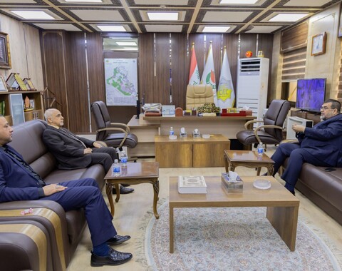 مدير عام الاستكشافات النفطية يستقبل مدير عام شركة خطوط الأنابيب النفطية ..