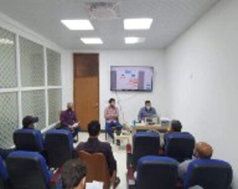 A training course for the staff of Field operation division and Engineering Department