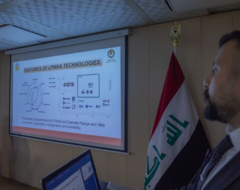 هيأة المعالجة وتقنية المعلومات تنظم محاضرة بعنوان ( نظم الاتصالات الحديثة باستخدام تقنية Lora وتطبيقاتها في القطاعات عامة والقطاع النفطي بشكل خاص )