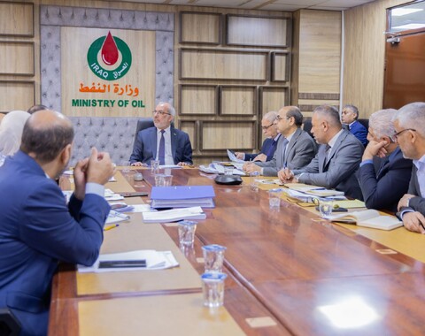 وكيل الوزارة لشؤون الاستخراج يترأس اجتماعاً لمناقشة مشروع الناصرية المتكامل ويوجه بالإسراع في تنفيذه..