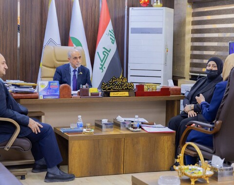 مدير عام شركة الاستكشافات النفطية يواصل لقاءاته الدورية مع منتسبي الشركة ويناقش مطالبهم