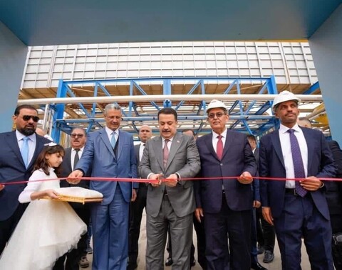 مدير عام شركة الاستكشافات النفطية الدكتور أُسامة رؤوف حسين يشارك حفل افتتاح مصفى الشمال في بيجي بعد إعادة تأهيله، وتوقف دام أكثر من 10سنوات