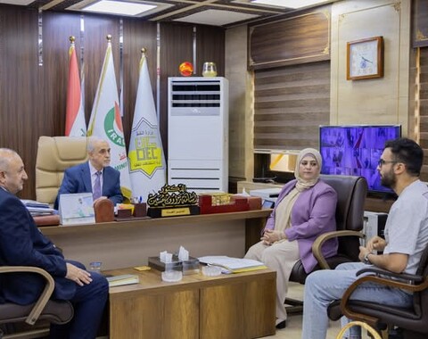 مدير عام شركة الاستكشافات النفطية يواصل لقاءاته مع الموظفين لتعزيز بيئة العمل