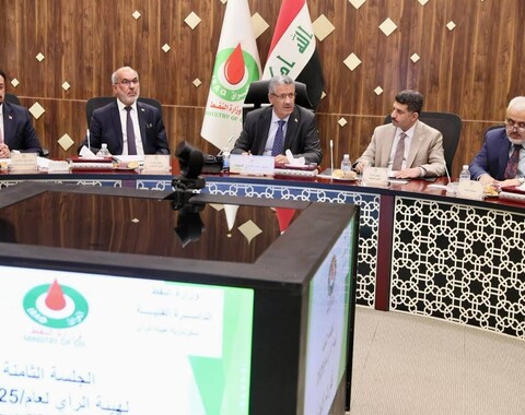 نائب رئيس مجلس الوزراء لشؤون الطاقة وزير النفط يترأس أعمال الجلسة الثامنة لهيأة الرأي