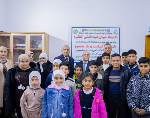 The Director General of Oil Exploration Company Visits Al-Rahma Orphanage