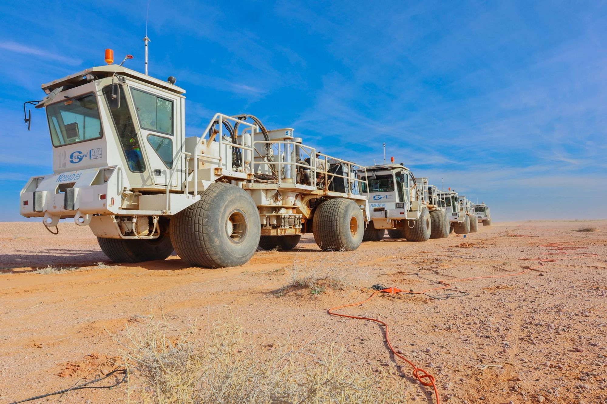 The Oil Exploration Company Achieves a New National Achivement in Seismic Survey in Anbar Governorate