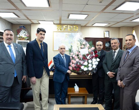 The Director General of Oil Exploration Company visits the Director General of the Reservoirs and Field Development Directorate