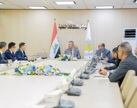 الاستكشافات النفطية تعقد اجتماعاً مشتركاً مع شركة سينوبك للخدمات الجيوفيزيائية لتعزيز التعاون الفني