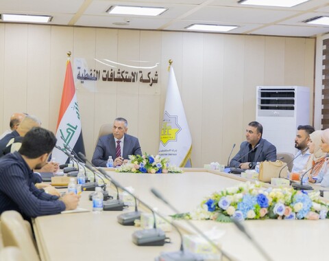 شركة الاستكشافات النفطية تستضيف ورشة عمل فنية حول الدراسة الاستكشافية لتركيب واسط